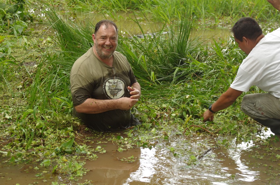 Tom in Amazon waist deep-1